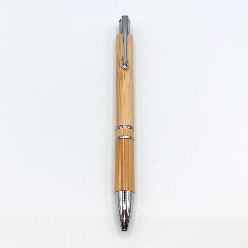 bolígrafo cuerpo madera bambú y detalles platea - Compra venta en  todocoleccion